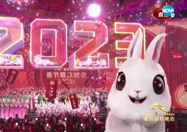В Китай посрещат Годината на Заека  Празникът е съпътстван с много